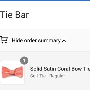 Bow Tie - Self Tie